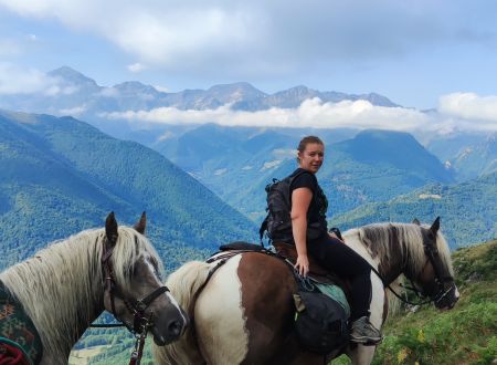 Randonnée équestre itinérante au Cirque de Campuls 