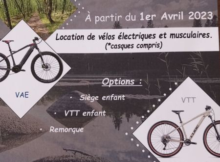 Location de VTT et vélos électriques 