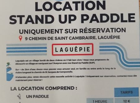 Location Stand Up Paddle - Laudinie 