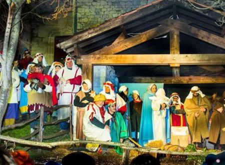 Crèche vivante déambulatoire à Gandoulès 