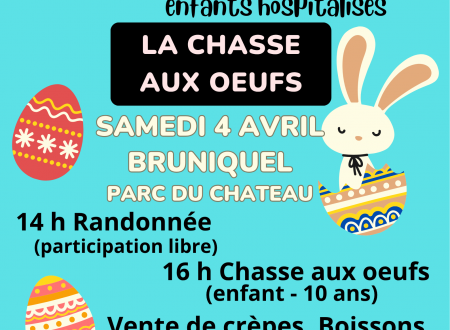 Chasse aux œufs, randonnée 