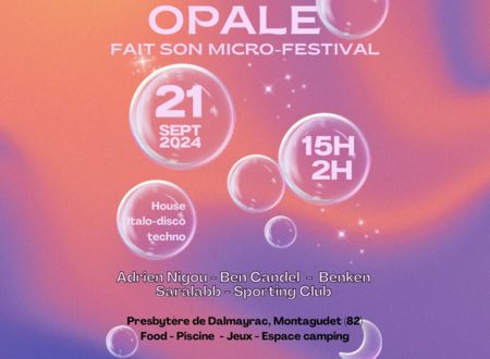 Opale fait son micro-festival Du 21 au 22 sept 2024