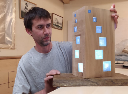 Journées européennes des métiers d'art - Présentation du métier d'ébéniste avec Rémy Soulier 