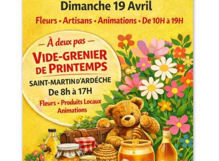 Fête du printemps à Aiguèze 