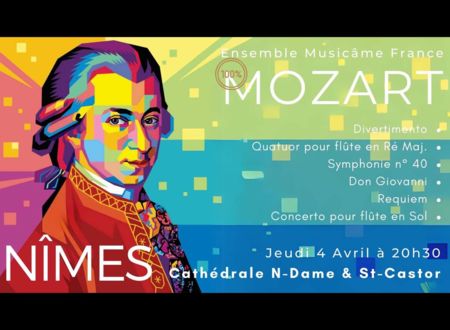 Concert 100% Mozart : Symphonie n°40, Requiem, Don Giovanni, Divertimento, Concerto & Quatuor pour flûte 