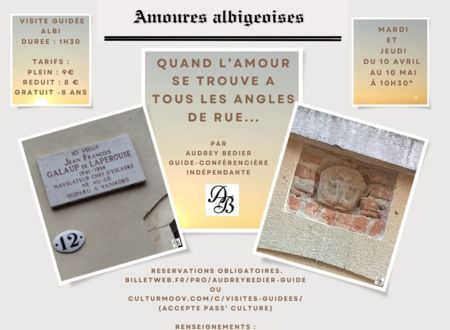 Amoures albigeoises - visite guidée 