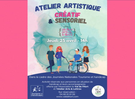 Atelier créatif et sensoriel Journées Tourisme & Handicap
