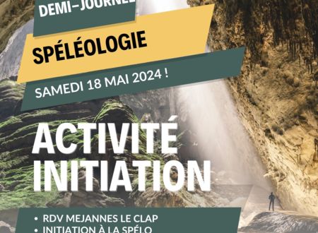 Initiation Spéléo avec Inspire the Elements Le 18 mai 2024