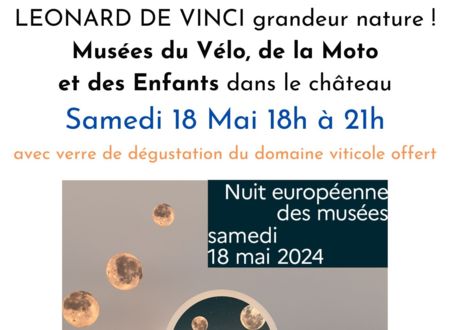 Nocturne au Château de Bosc - Léonard de Vinci Grandeur nature - Nuit européenne des Musées 