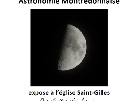Exposition de photos d'astronomie à l'église Saint-Gilles 