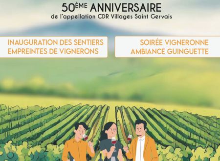 50ème anniversaire de l’appellation CDR Villages Saint Gervais 