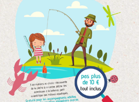 Animation pêche et découverte du monde aquatique à Montaigu de Quercy 