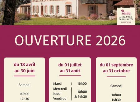 Visite commentée de la maison de Jean Jaurès à Bessoulet 