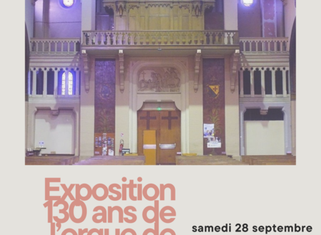 Exposition 130 ans de l'orgue de l'église St Privat 