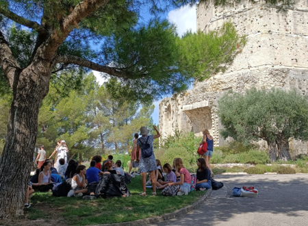 Les enfants du patrimoine - Visite des Jardins de la Fontaine 