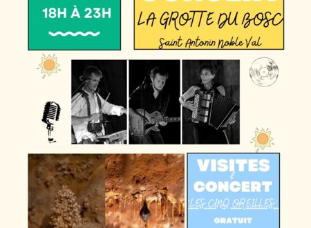 Apéro Concert à la grotte du Bosc 