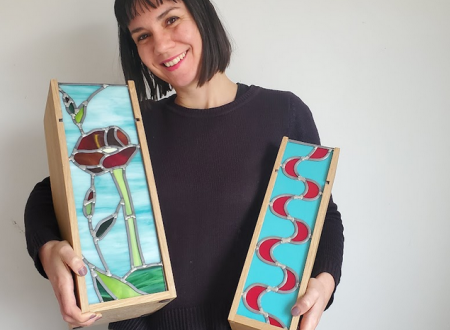 Journées européennes des métiers d'art - Démonstration à l'atelier de vitrail de Lucy Saranoff 