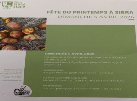 Fête du printemps, chasse aux oeufs 