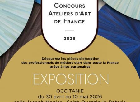 Exposition collective - Concours régional Ateliers d’Art de France 