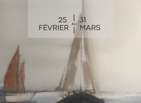 Expostion aquarelles - Le P'tit Moutas à la mer 