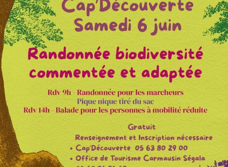 Randonnée biodiversité commentée et adaptée -