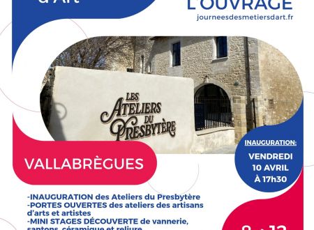 Journées Européennes des Métiers d'Art à Vallabrègues 