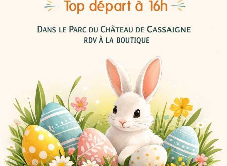 Chasse aux oeufs de Pâques 