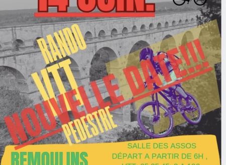 24ème Rando VTT du Pont du Gard 