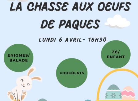 Chasse aux oeufs de Pâques au Castet 