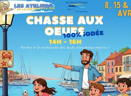Chasse aux oeufs 100% iodée 