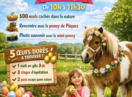 Chasse aux œufs gratuite en pleine nature 