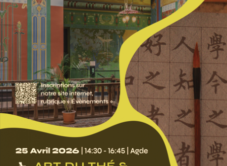 Art du thé et calligraphie au Château Laurens 