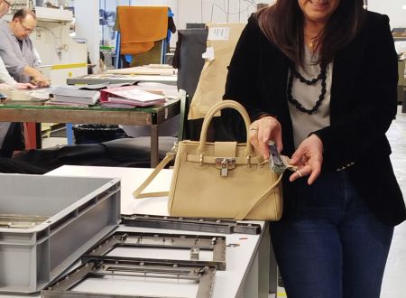 Visite de savoir faire : Maison Berthille, atelier de maroquinerie 