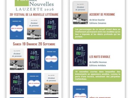 20 ème édition du Festival littéraire Place Aux Nouvelles 2026 