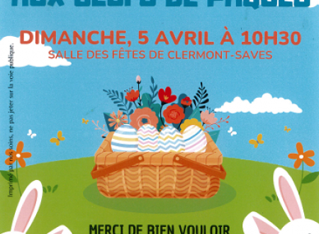Chasse aux œufs de Pâques 