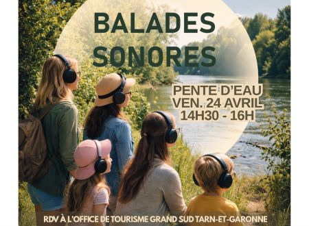 Balade Sonore à la Pente d'eau de Montech 
