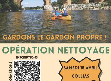 Opération nettoyage - 34 édition Gardons le Gardon propre ! 