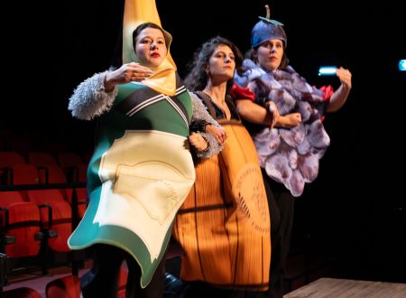 Pièce de théâtre dans les vignes à l'Enclos des Braves ! 