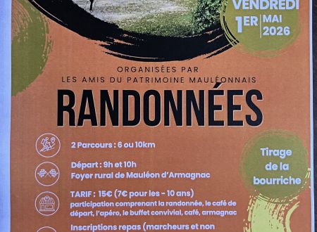 Randonnées avec repas 