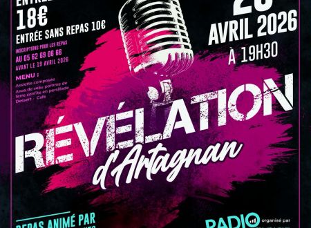 Concours de chant Révélation d'Artagnan 
