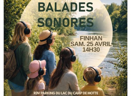 Balade sonore au lac du camp de Motte 