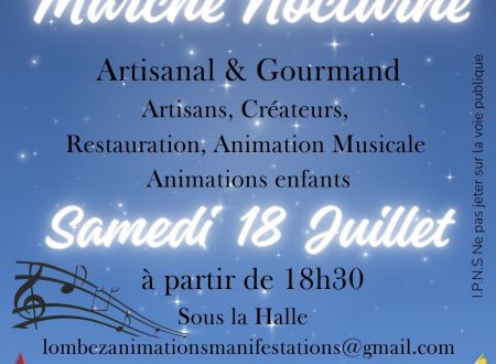 Marché nocturne artisanal et gourmand 
