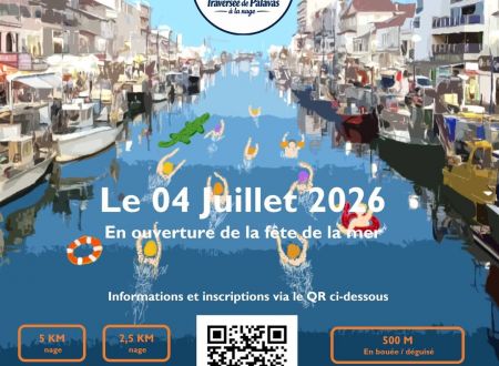 Traversée de Palavas à la nage 
