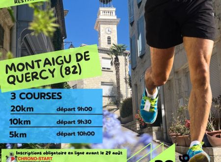 Trail des Saveurs à Montaigu de Quercy 