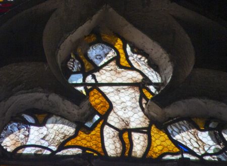Les vitraux de l'église de Camon: visite à deux voix 