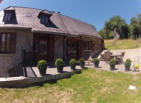 Gîte avec superbe vue sur la vallée de Bethmale 