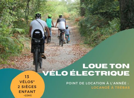 Location de vélos électriques à Locanoë 