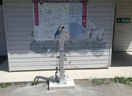 Station de vélo de la base de loisirs de Gauge 
