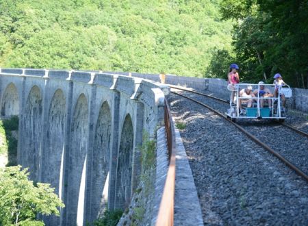 Vélorail et Train Touristique du Larzac 