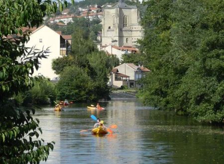 Balade canoë sur l'Aveyron à Villefranche 